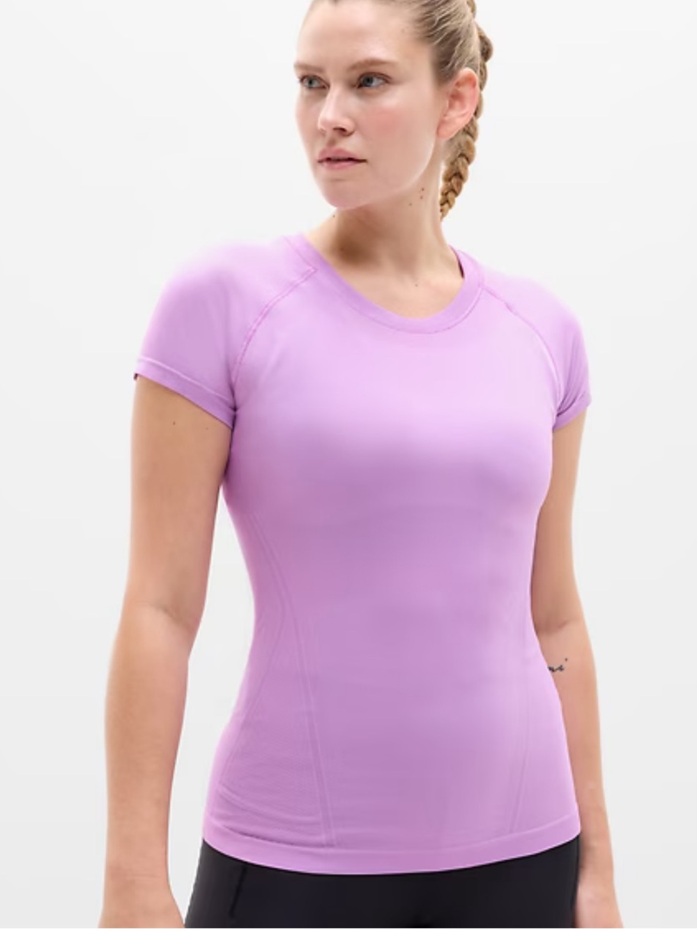 Athleta Momentum Seamless Tee Size XS